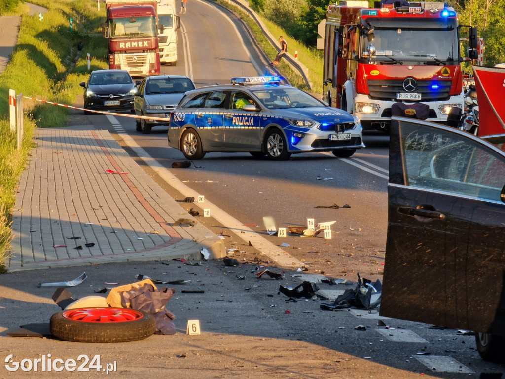Śmiertelny wypadek na DK28 w Skołyszynie