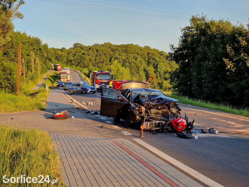Śmiertelny wypadek na DK28 w Skołyszynie