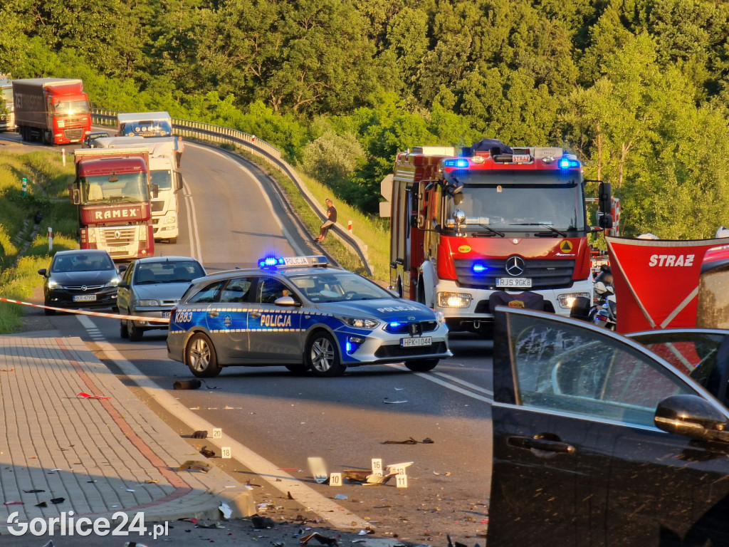 Śmiertelny wypadek na DK28 w Skołyszynie