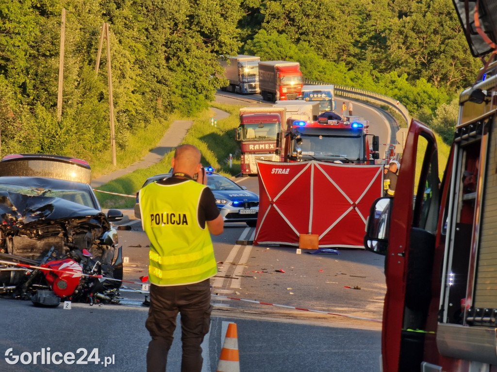 Śmiertelny wypadek na DK28 w Skołyszynie