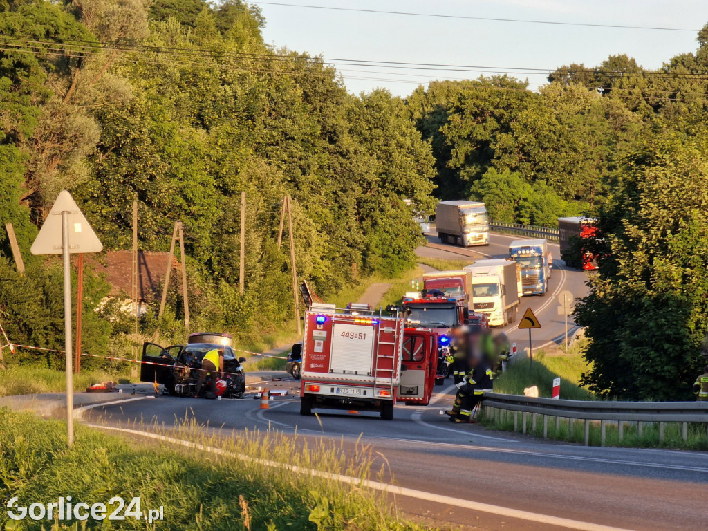 Śmiertelny wypadek na DK28 w Skołyszynie