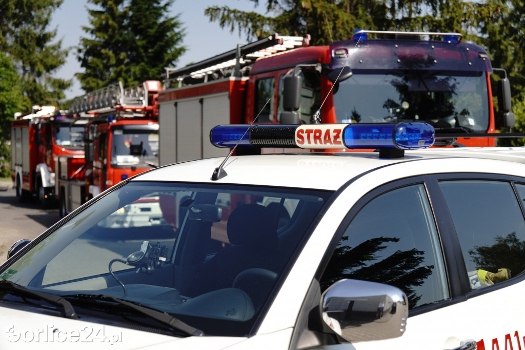 Ćwiczenia strażaków w szpitalu 30.06.2022