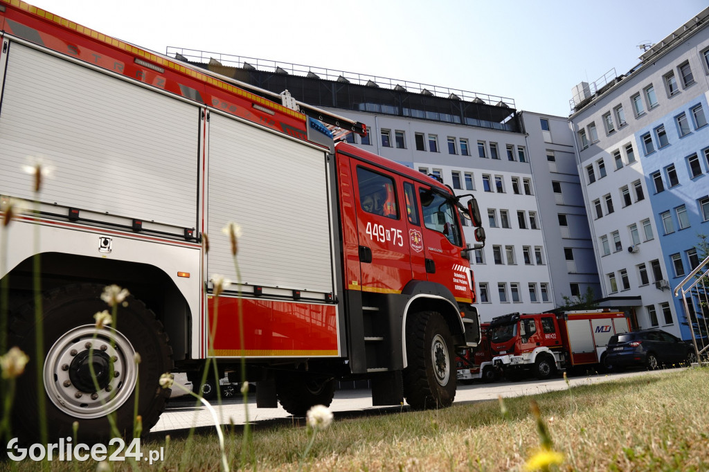 Ćwiczenia strażaków w szpitalu 30.06.2022