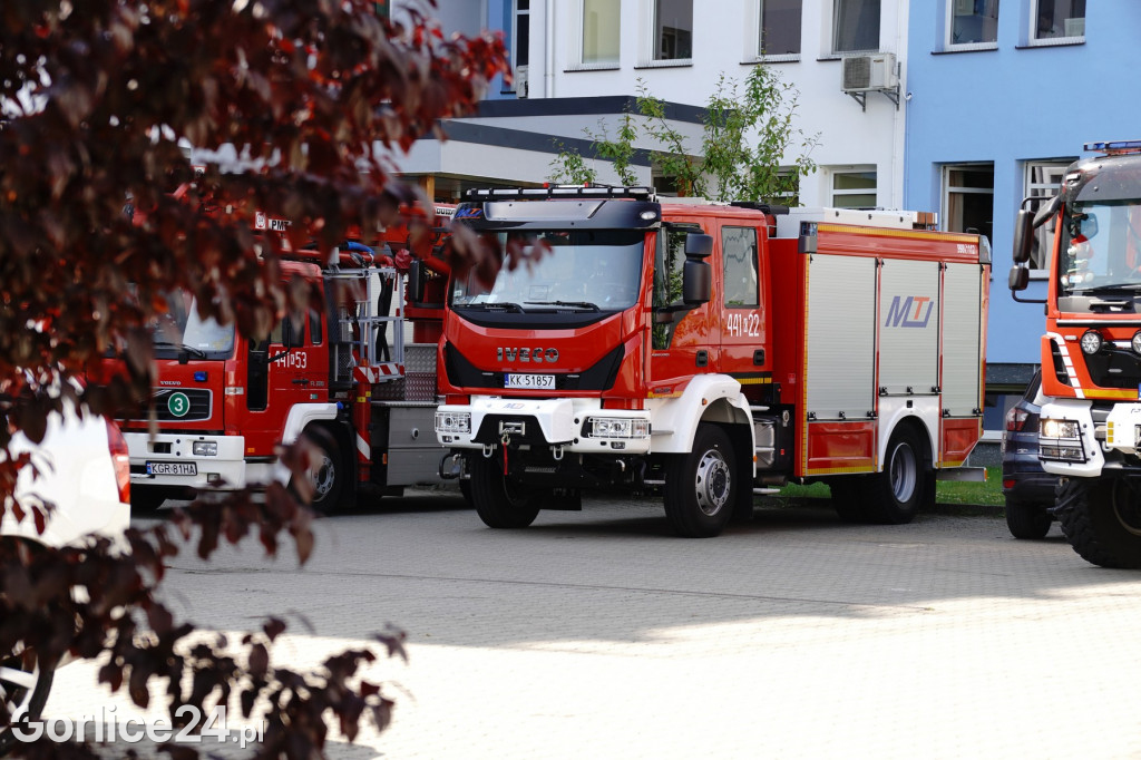 Ćwiczenia strażaków w szpitalu 30.06.2022