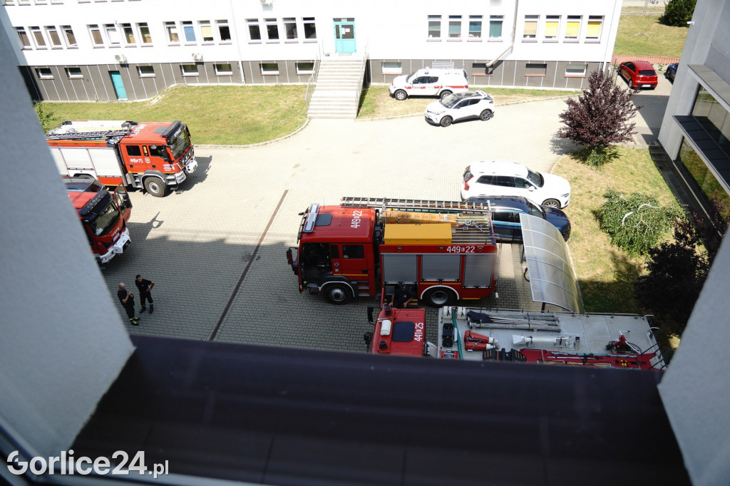 Ćwiczenia strażaków w szpitalu 30.06.2022