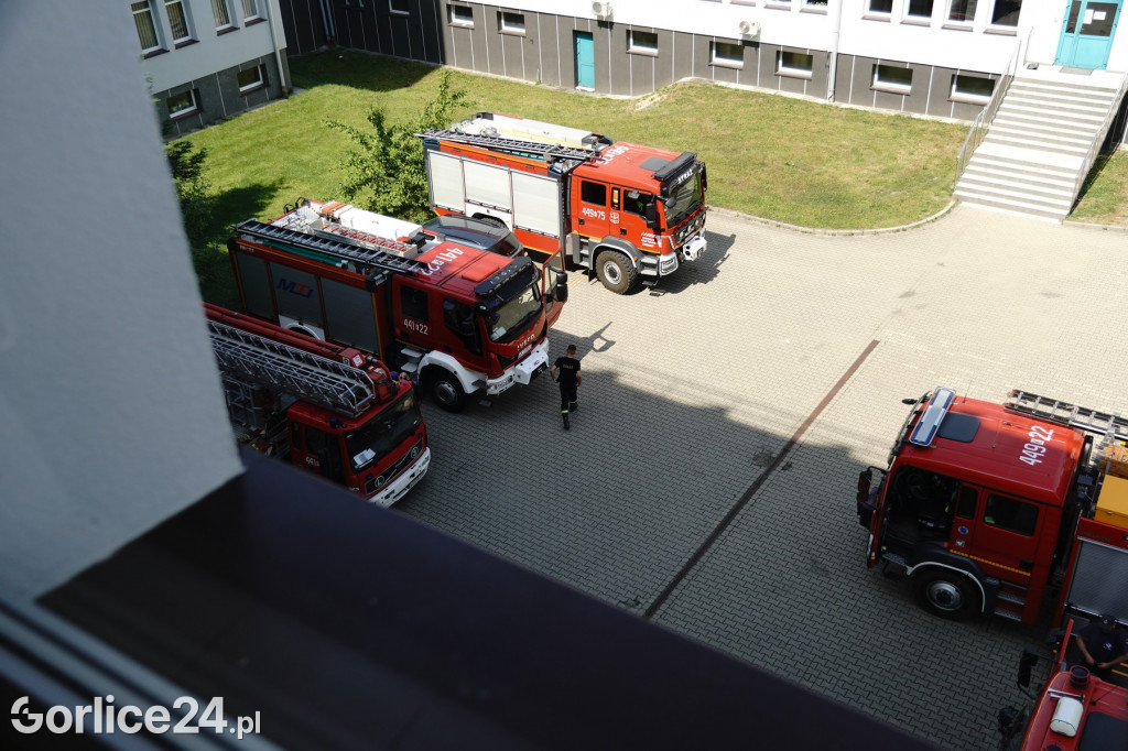 Ćwiczenia strażaków w szpitalu 30.06.2022