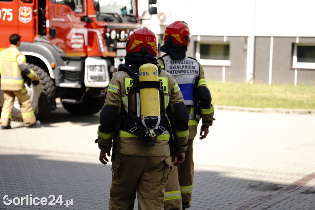 Ćwiczenia strażaków w szpitalu 30.06.2022