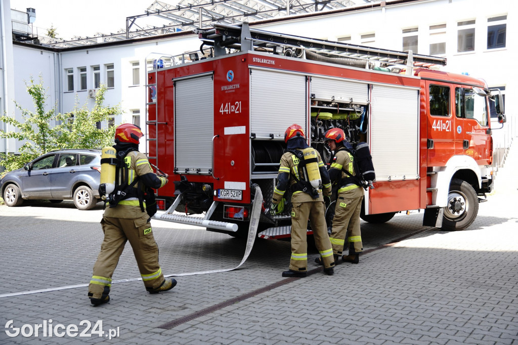 Ćwiczenia strażaków w szpitalu 30.06.2022