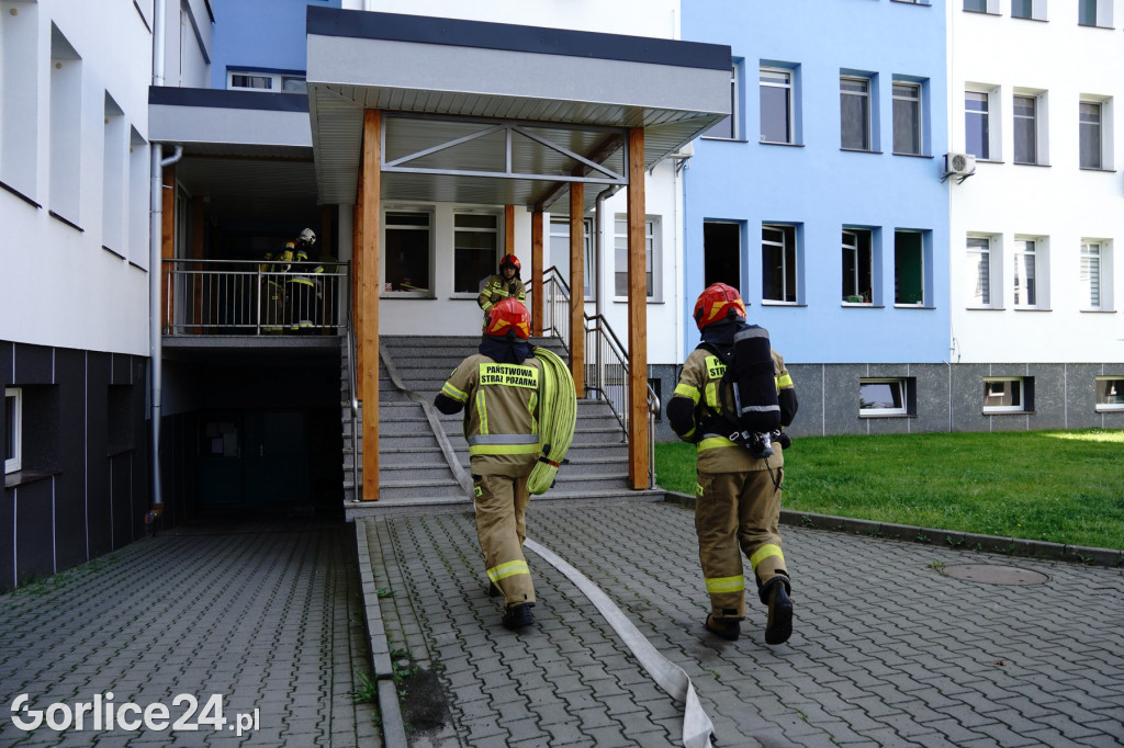 Ćwiczenia strażaków w szpitalu 30.06.2022