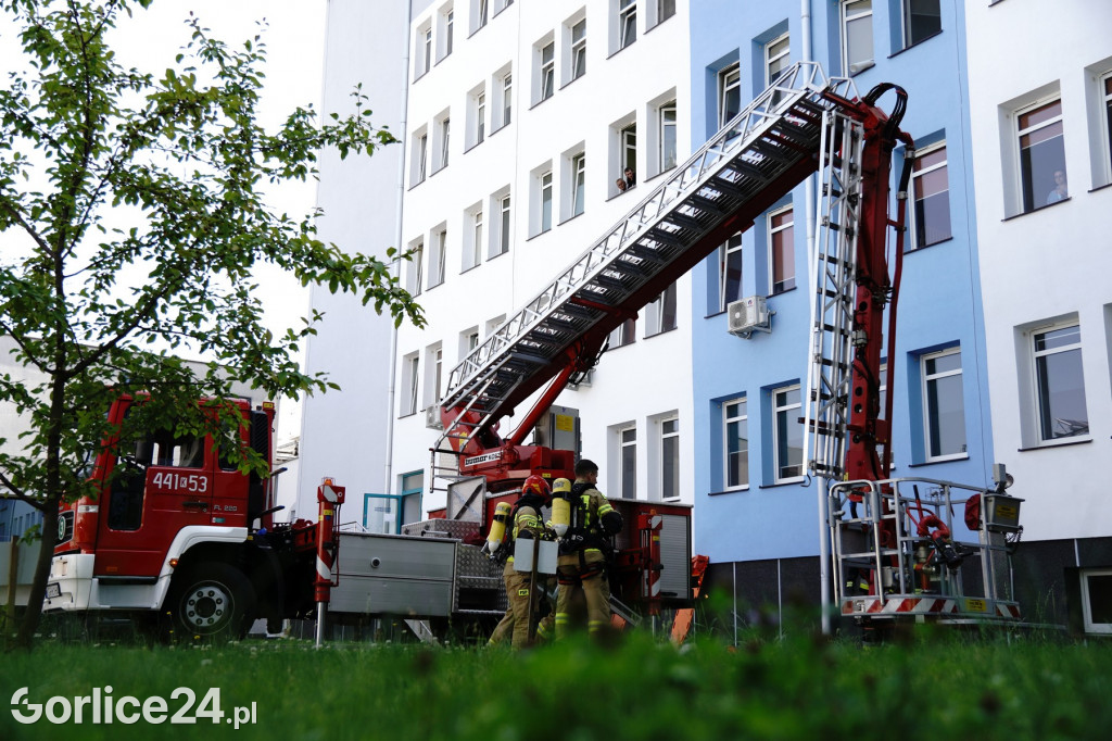 Ćwiczenia strażaków w szpitalu 30.06.2022