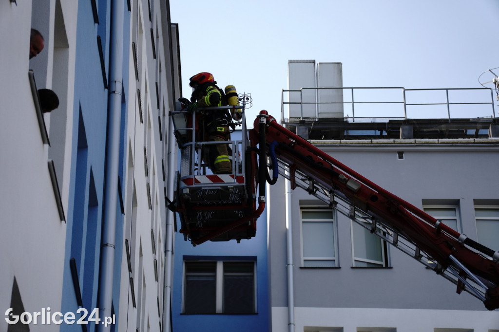 Ćwiczenia strażaków w szpitalu 30.06.2022