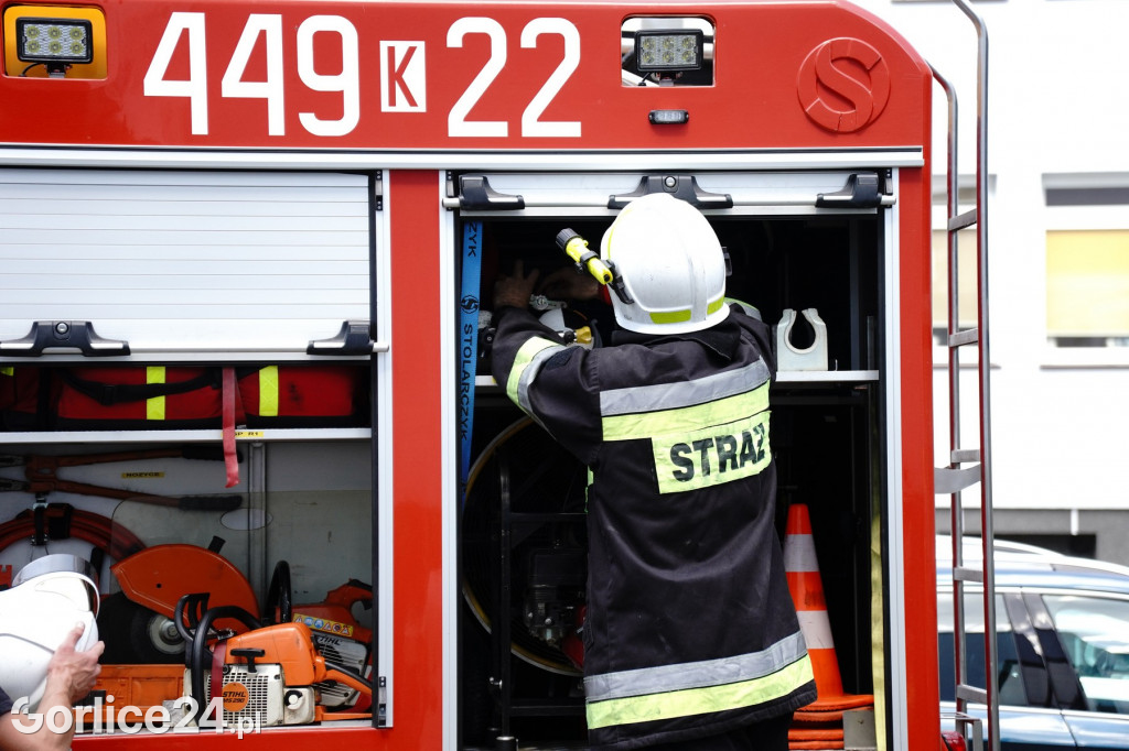 Ćwiczenia strażaków w szpitalu 30.06.2022