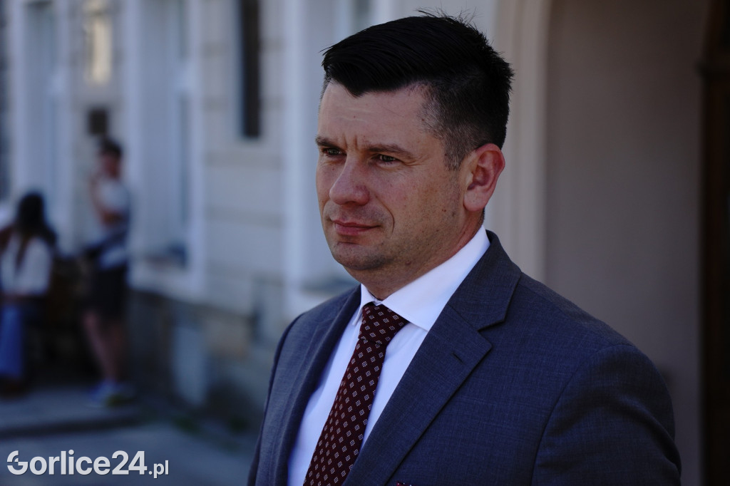 Konferencja Barbary Bartuś z Wojewodą i Wicemarszałkiem..