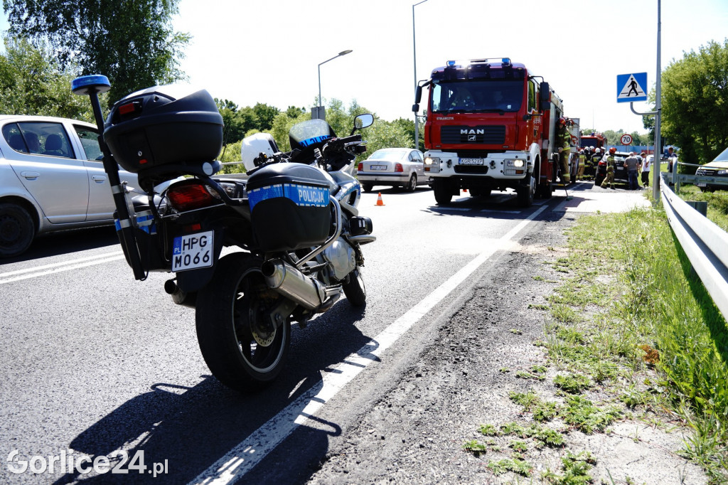 Wypadek na ul. Bieckiej 08.07.
