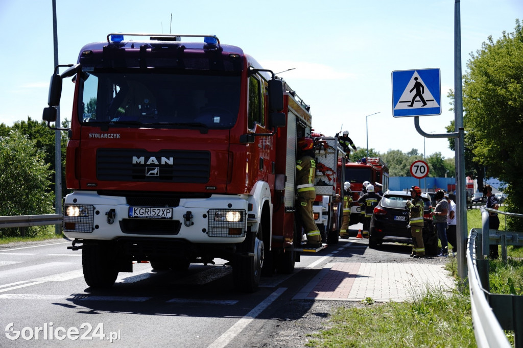 Wypadek na ul. Bieckiej 08.07.