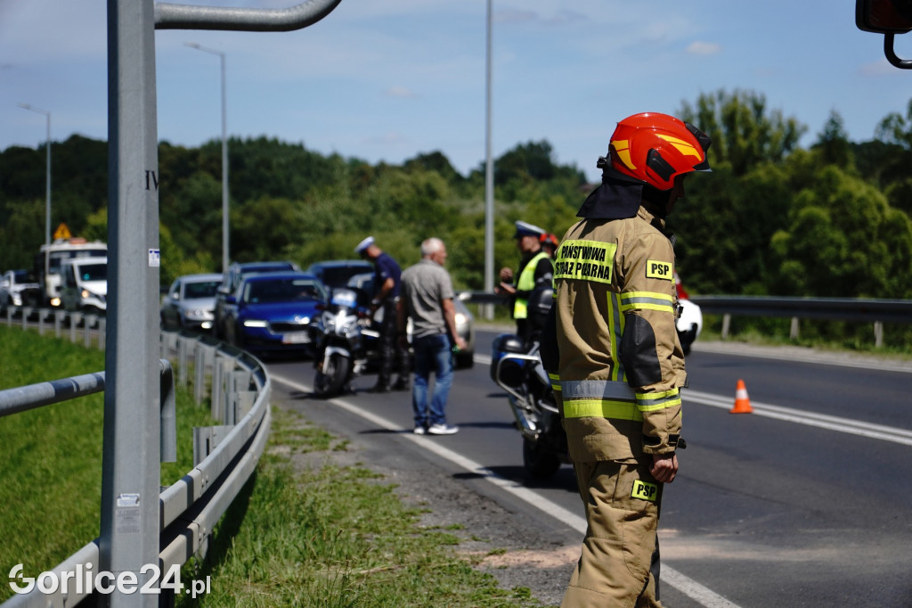 Wypadek na ul. Bieckiej 08.07.