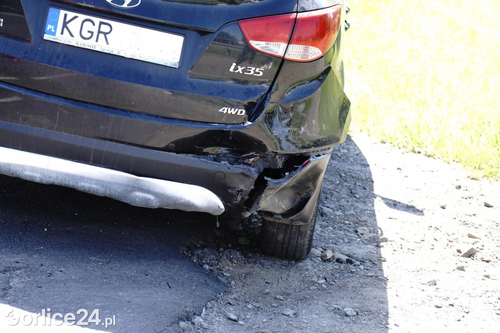 Wypadek na ul. Bieckiej 08.07.