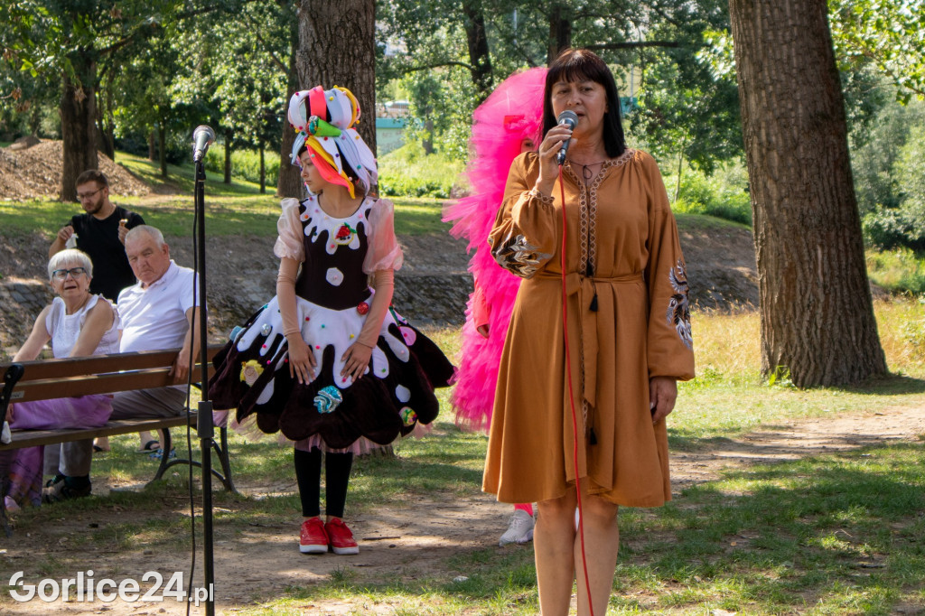 Artyści z Kałusza wystąpili w gorlickim parku