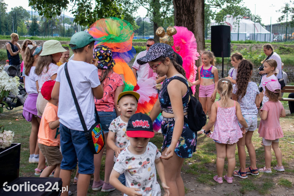 Artyści z Kałusza wystąpili w gorlickim parku