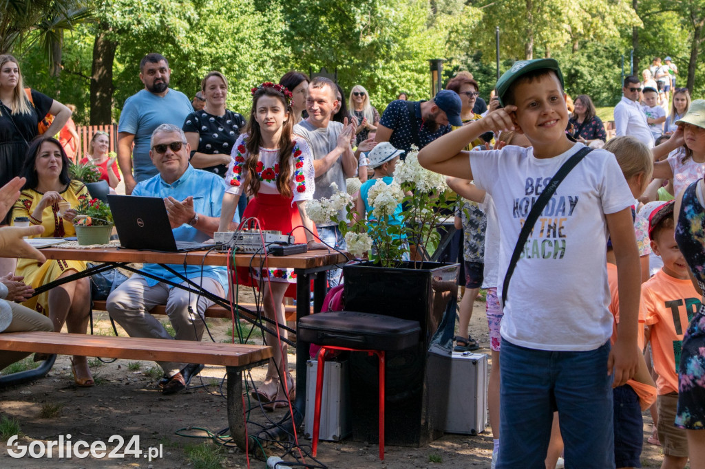 Artyści z Kałusza wystąpili w gorlickim parku