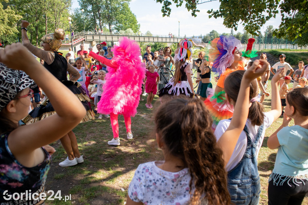 Artyści z Kałusza wystąpili w gorlickim parku