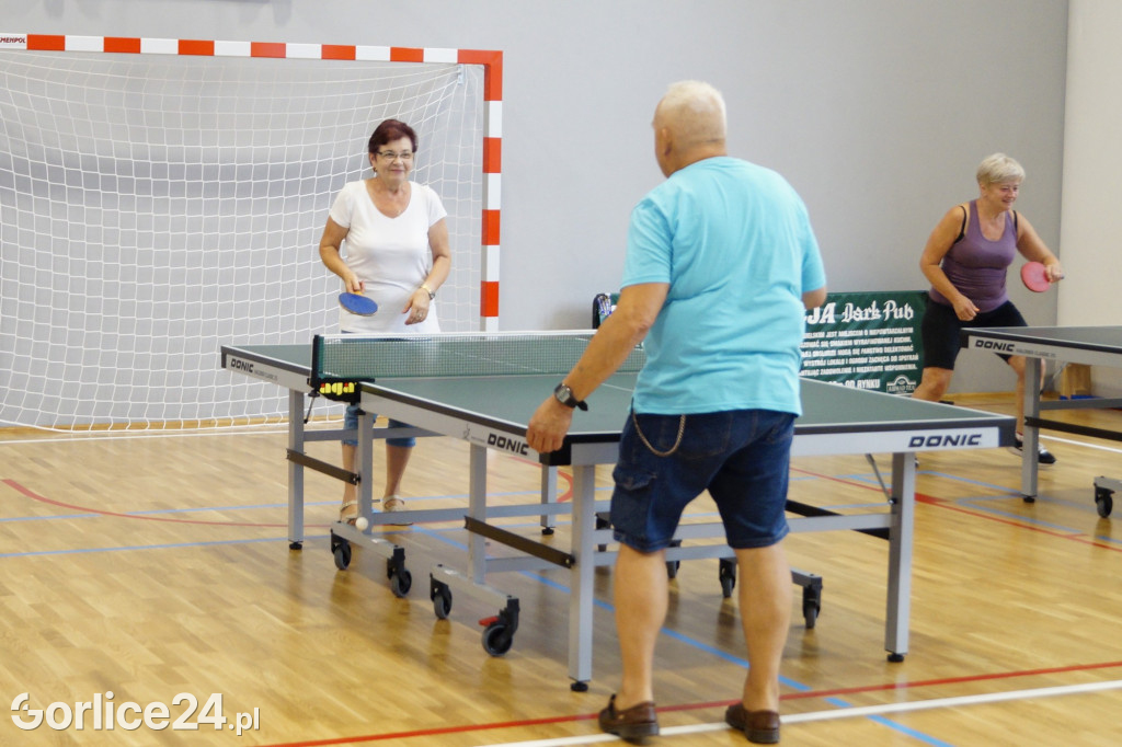 Liga Seniorów - zawody tenisa stołowego