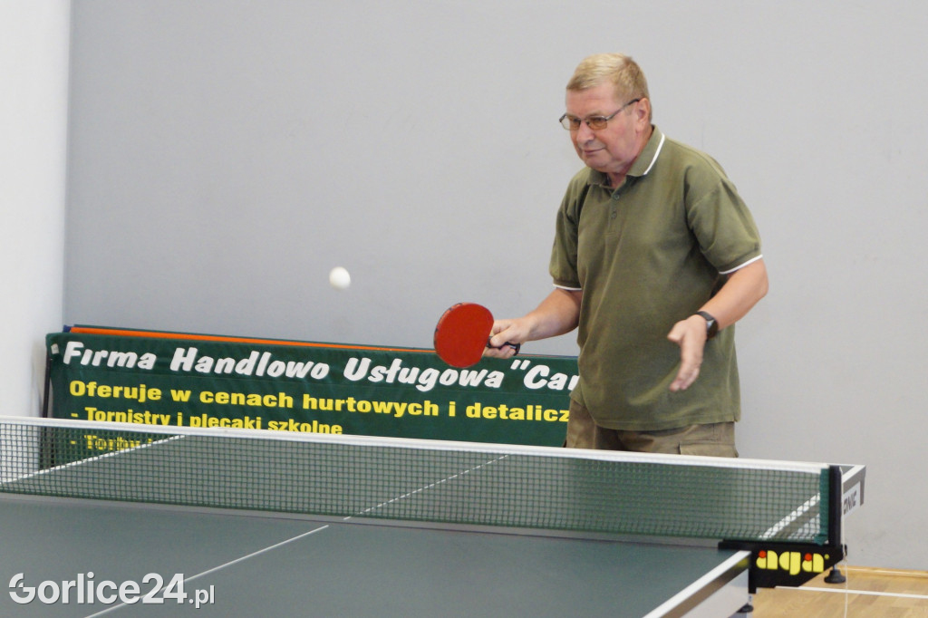 Liga Seniorów - zawody tenisa stołowego