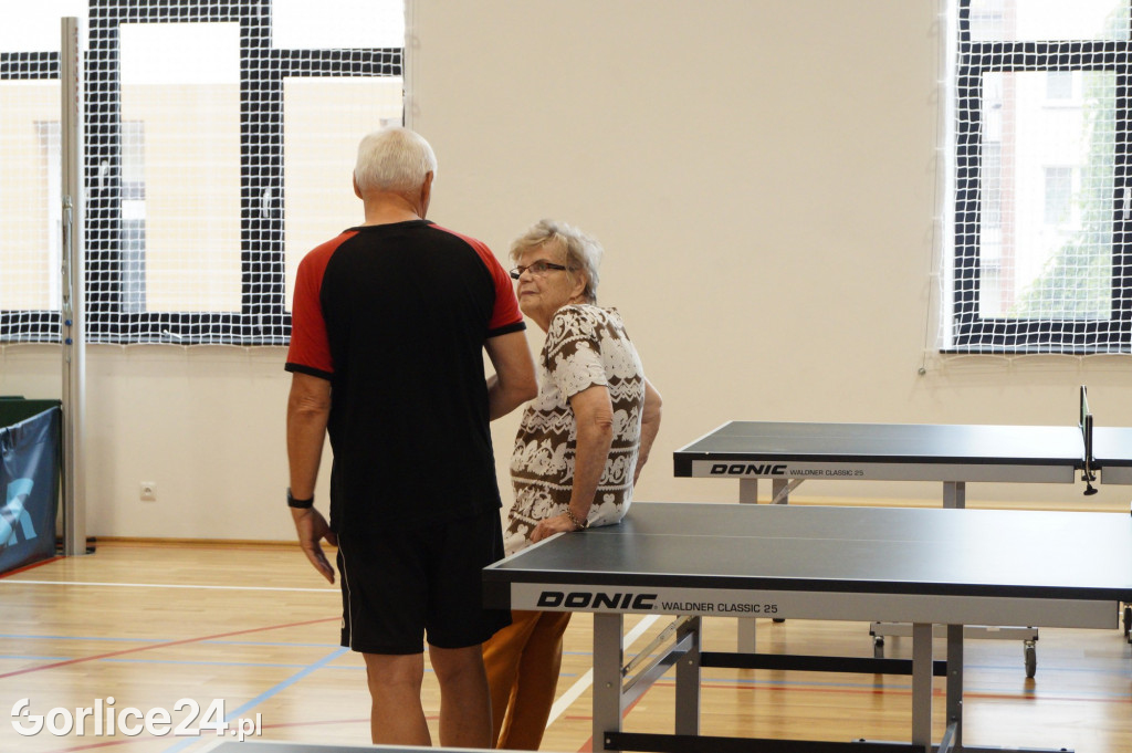 Liga Seniorów - zawody tenisa stołowego