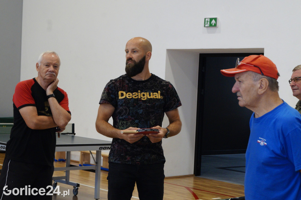 Liga Seniorów - zawody tenisa stołowego