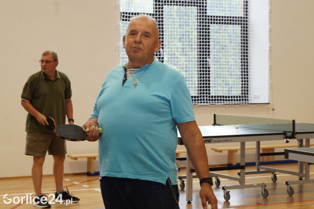 Liga Seniorów - zawody tenisa stołowego