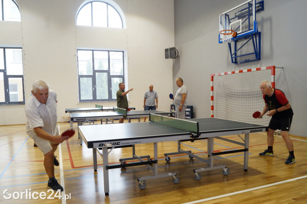 Liga Seniorów - zawody tenisa stołowego