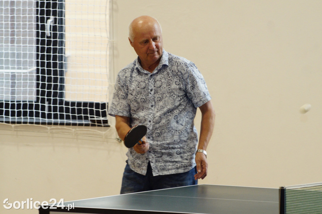 Liga Seniorów - zawody tenisa stołowego