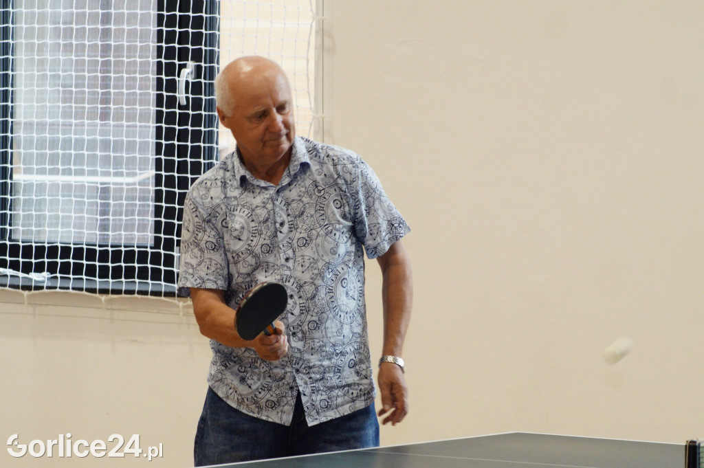 Liga Seniorów - zawody tenisa stołowego