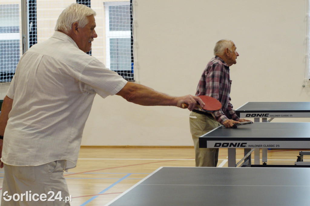 Liga Seniorów - zawody tenisa stołowego