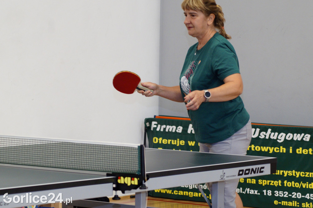 Liga Seniorów - zawody tenisa stołowego