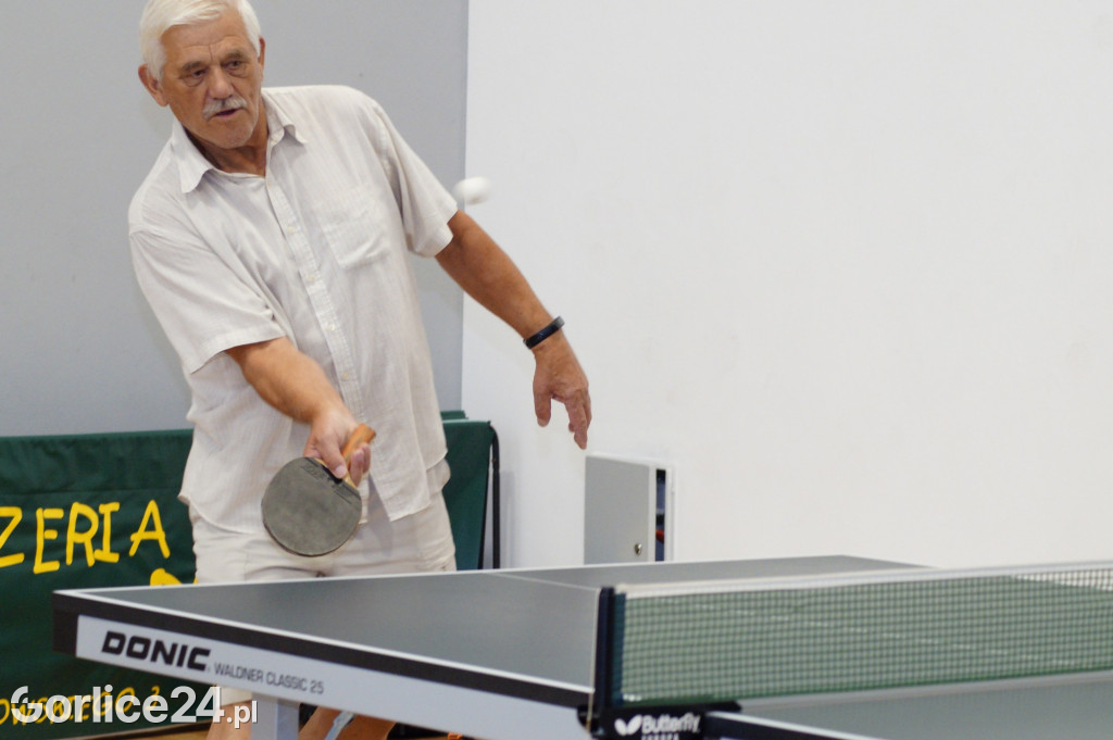 Liga Seniorów - zawody tenisa stołowego