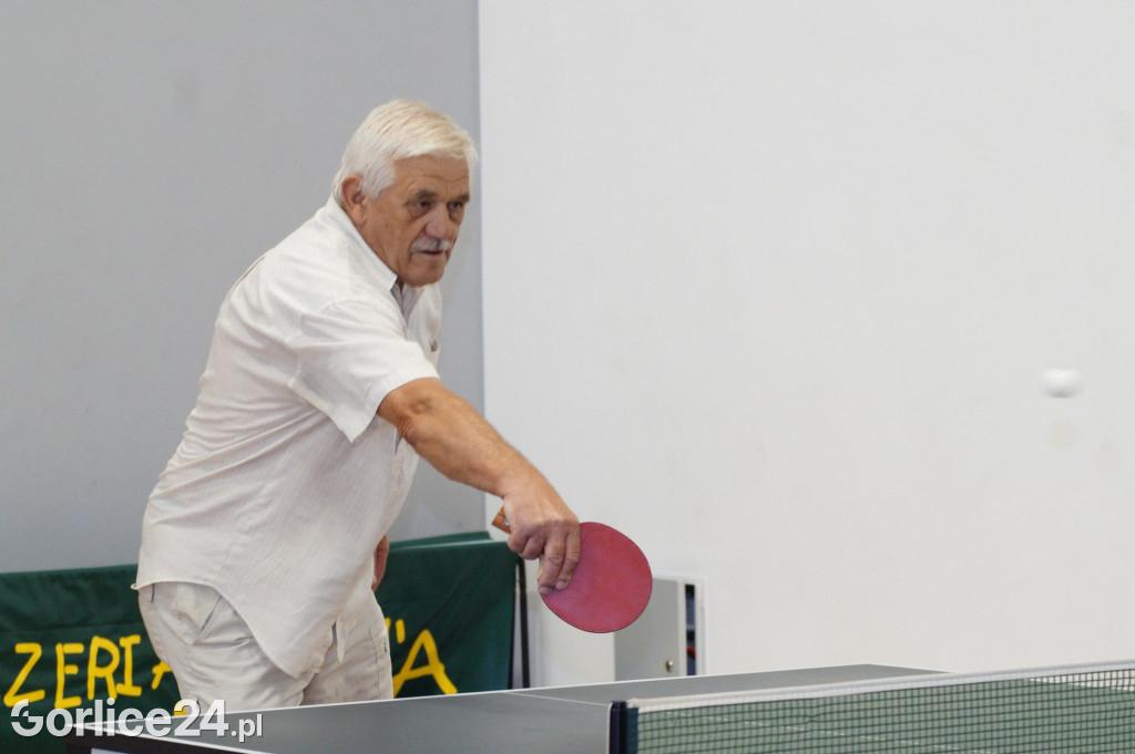 Liga Seniorów - zawody tenisa stołowego