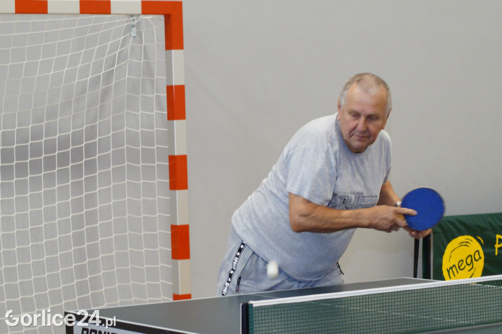 Liga Seniorów - zawody tenisa stołowego