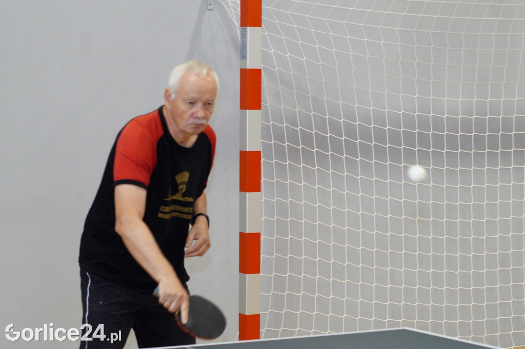 Liga Seniorów - zawody tenisa stołowego