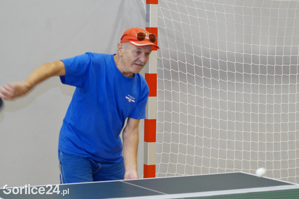 Liga Seniorów - zawody tenisa stołowego