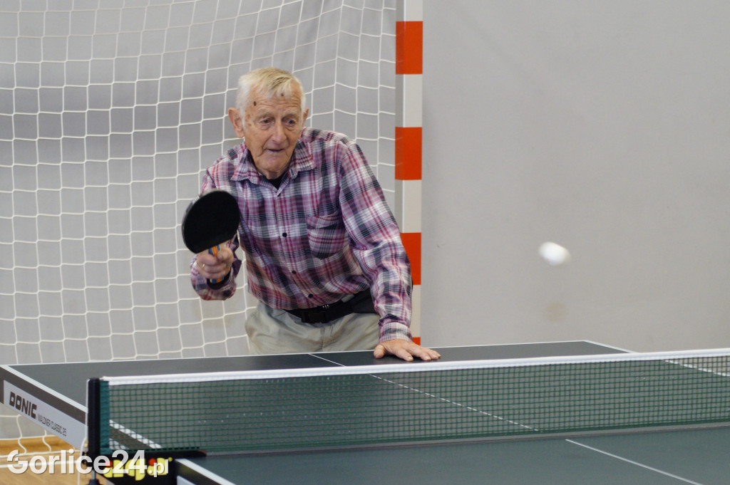 Liga Seniorów - zawody tenisa stołowego