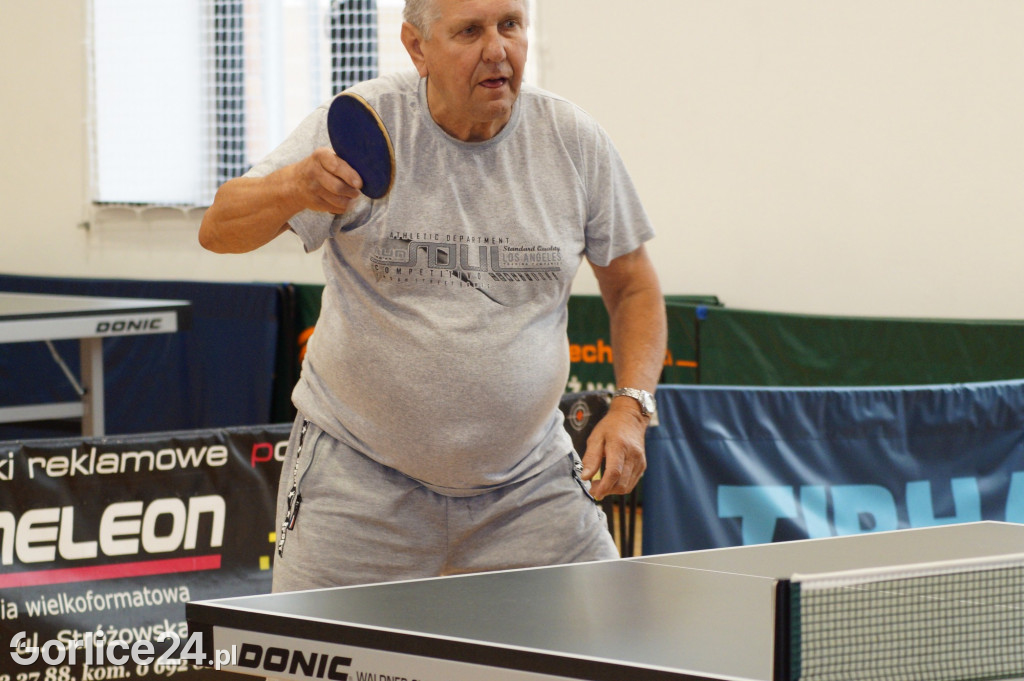 Liga Seniorów - zawody tenisa stołowego