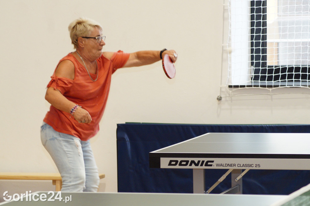 Liga Seniorów - zawody tenisa stołowego