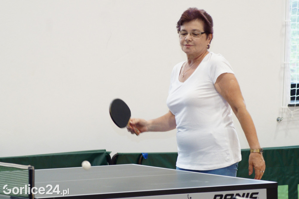 Liga Seniorów - zawody tenisa stołowego