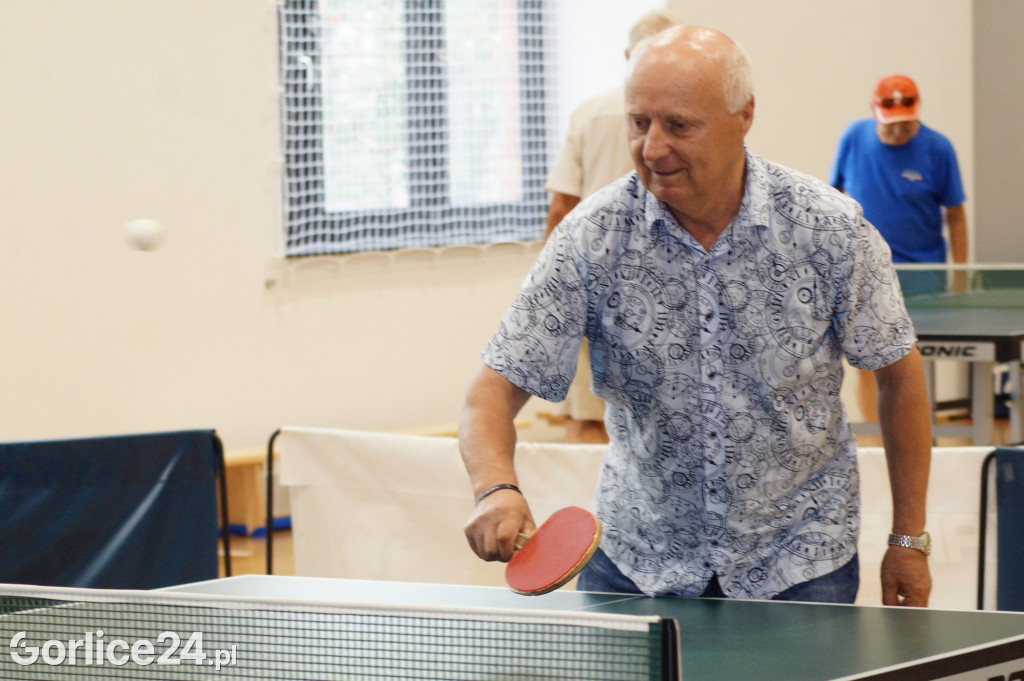 Liga Seniorów - zawody tenisa stołowego