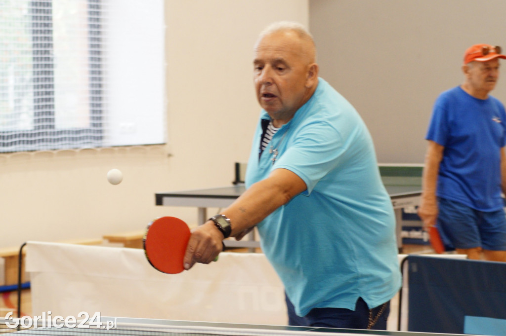 Liga Seniorów - zawody tenisa stołowego