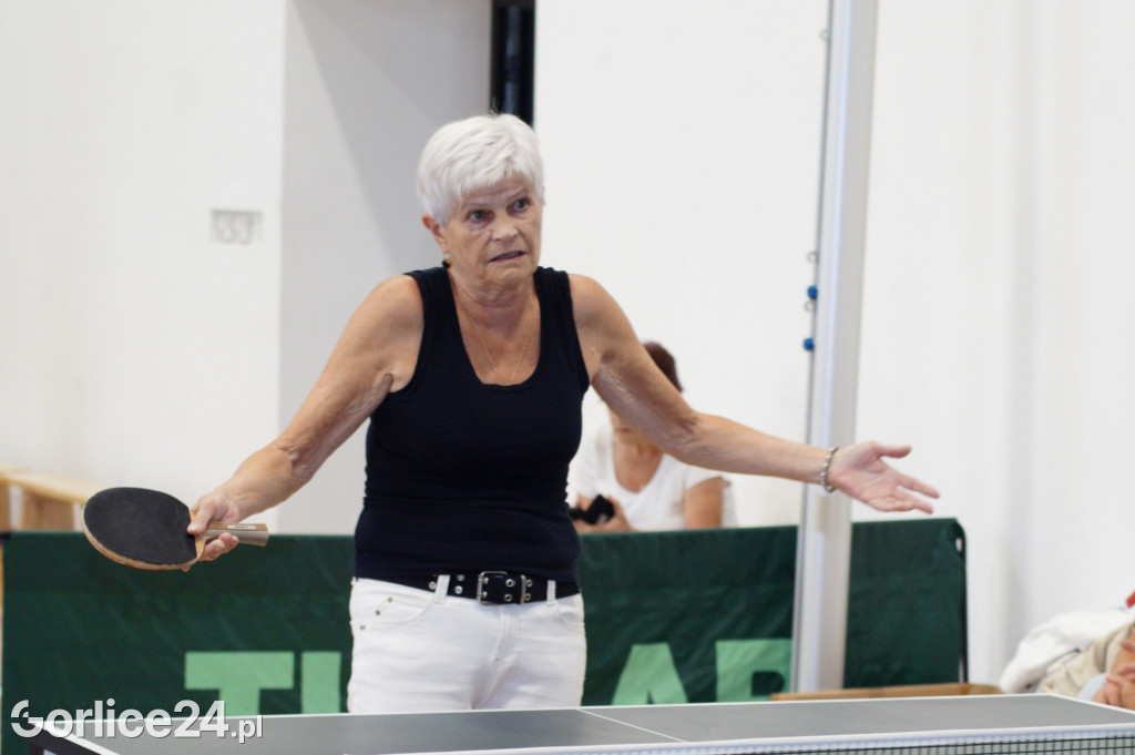 Liga Seniorów - zawody tenisa stołowego