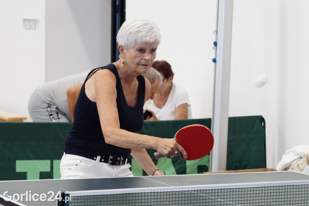 Liga Seniorów - zawody tenisa stołowego