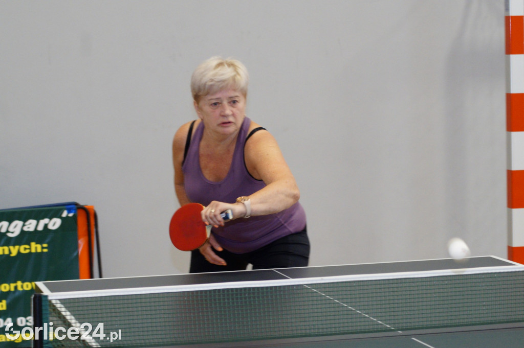 Liga Seniorów - zawody tenisa stołowego