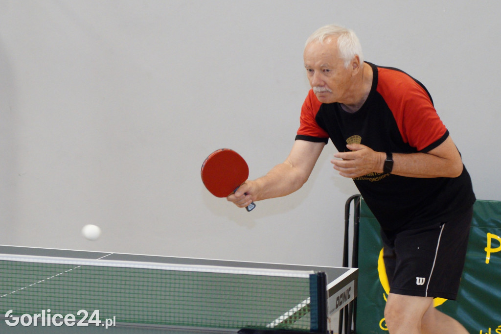 Liga Seniorów - zawody tenisa stołowego